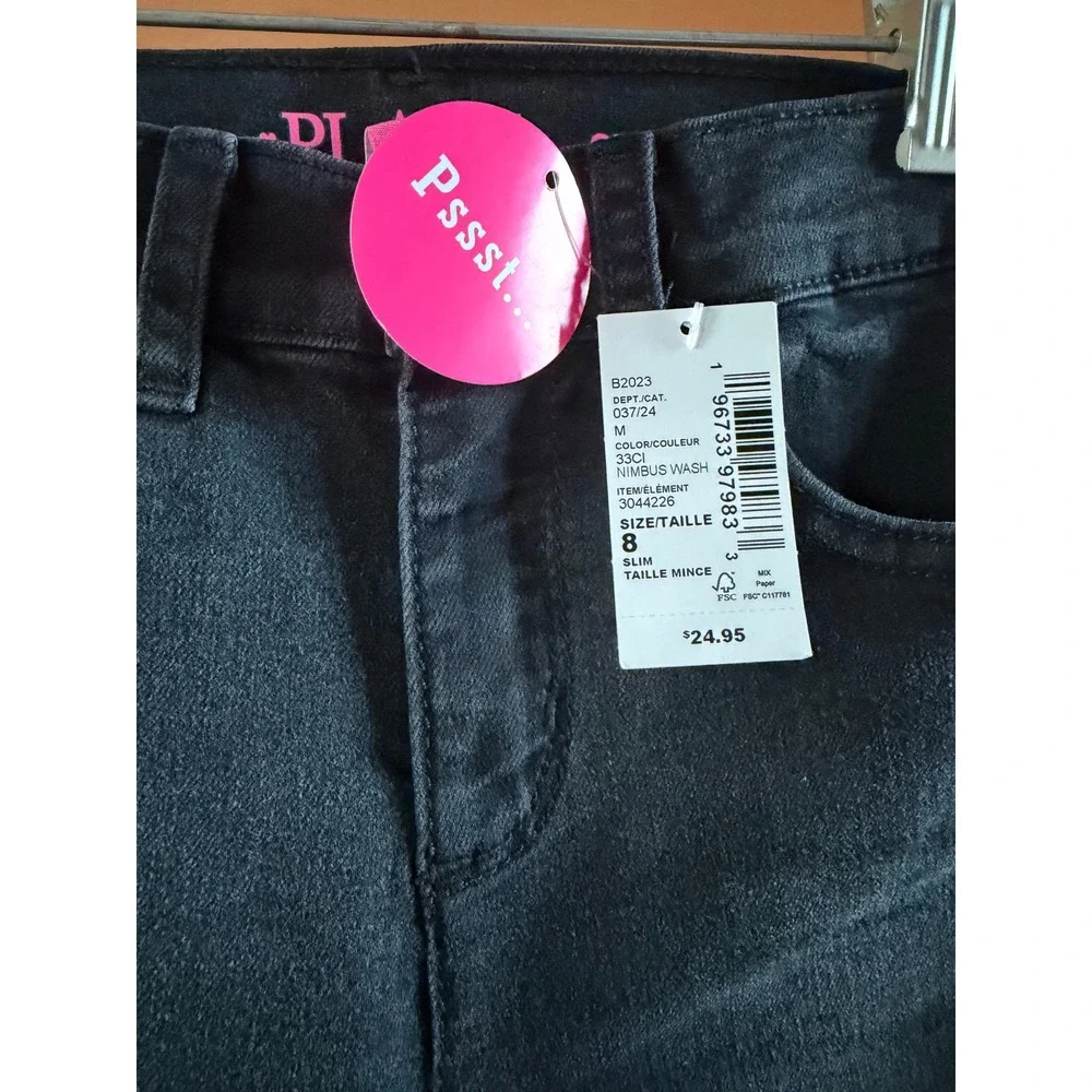 The Childrens Place Slim Fit Jeans Size 8 Slim Fit Black
